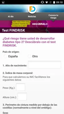 Fundacion para la Diabetes android App screenshot 0