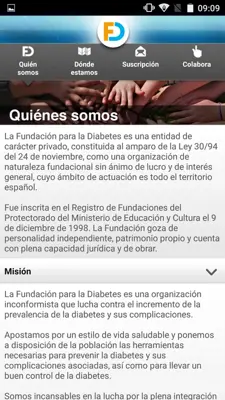 Fundacion para la Diabetes android App screenshot 5